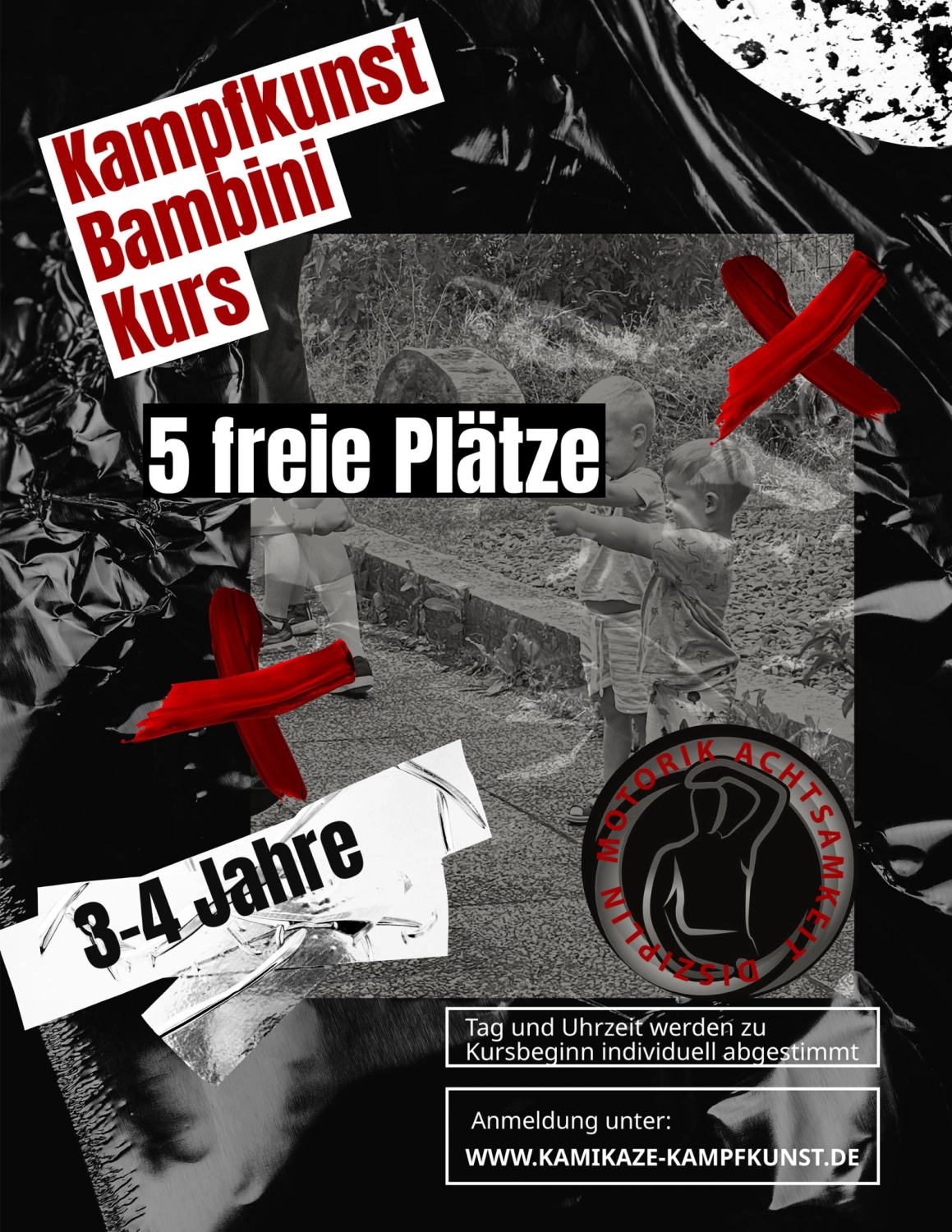 Kamikaze Kampfsport, Bambini Kampfsport Kurs Poster